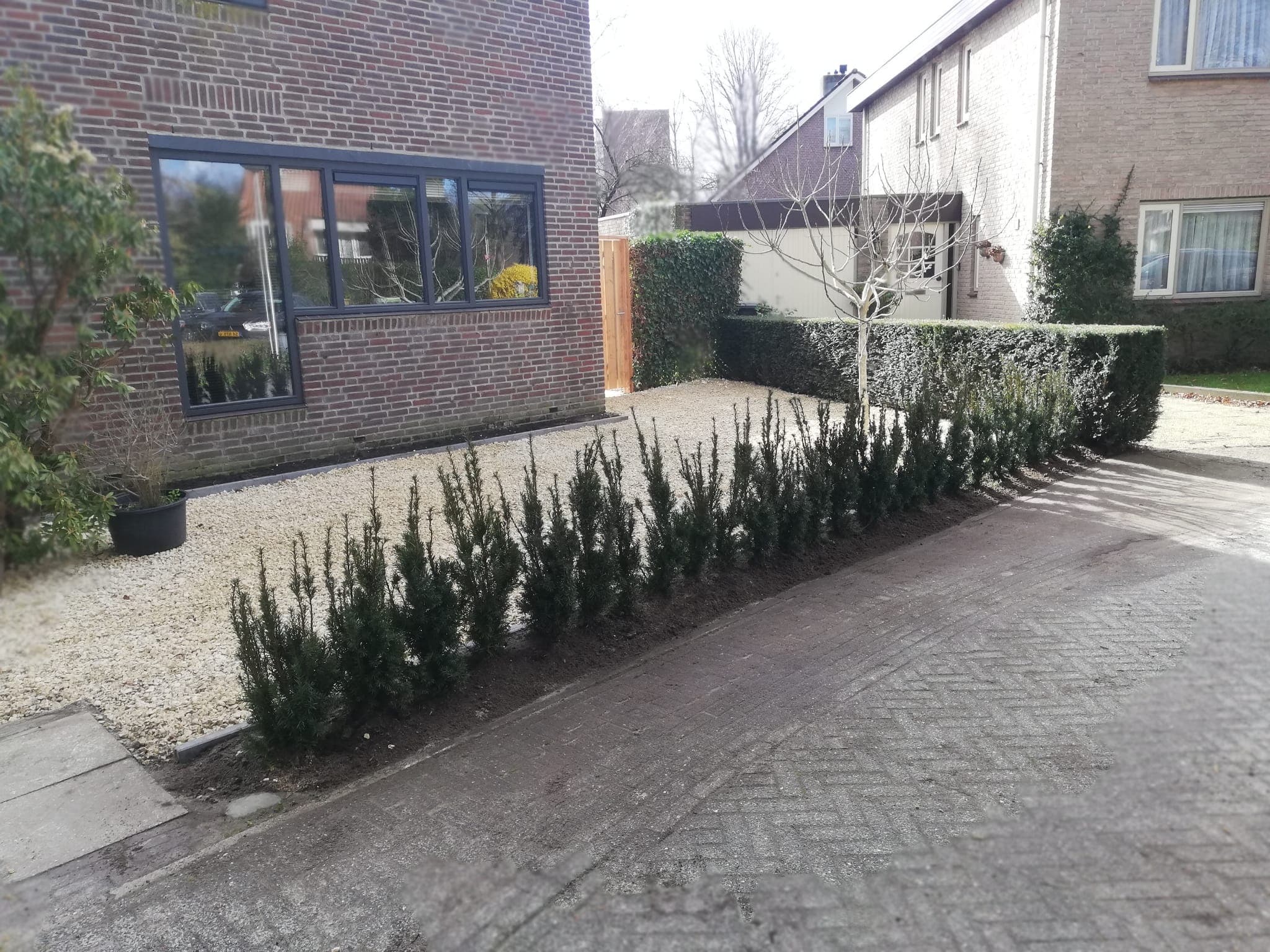 Aanleg voortuin