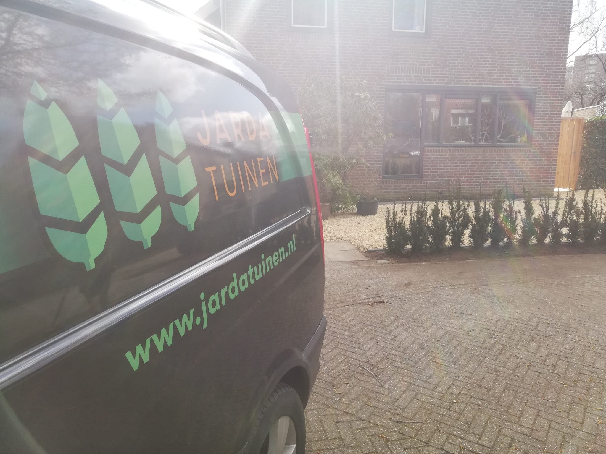 Aanleg voortuin